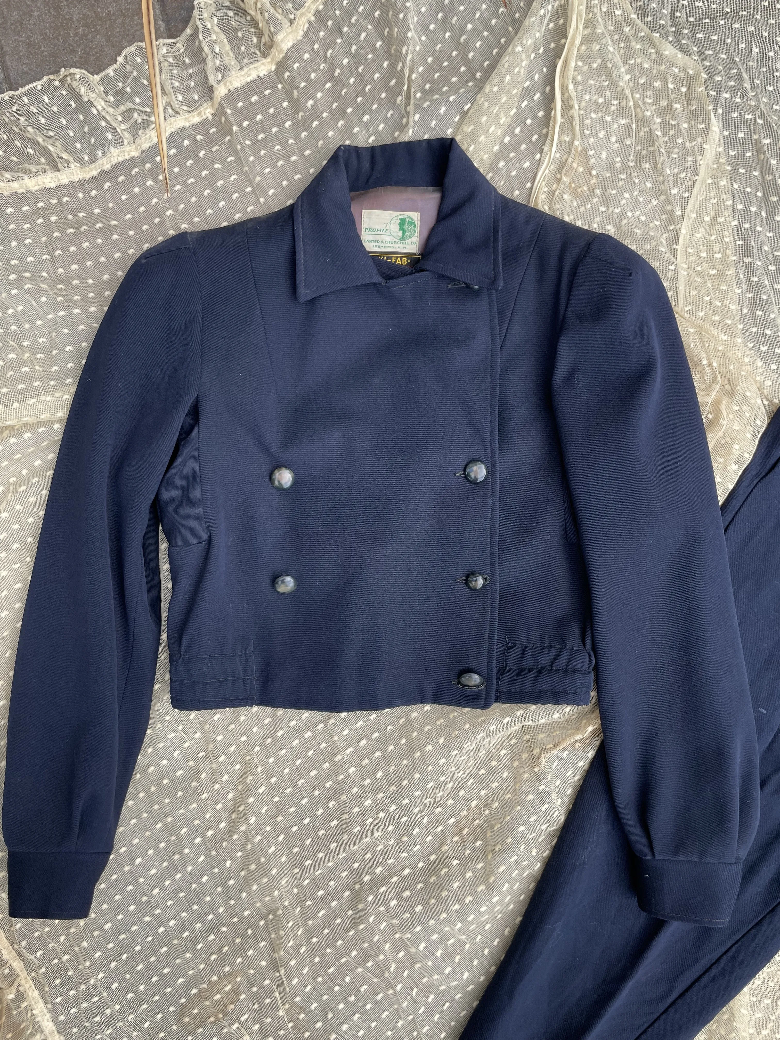 1940s Gabardine Ski Suit