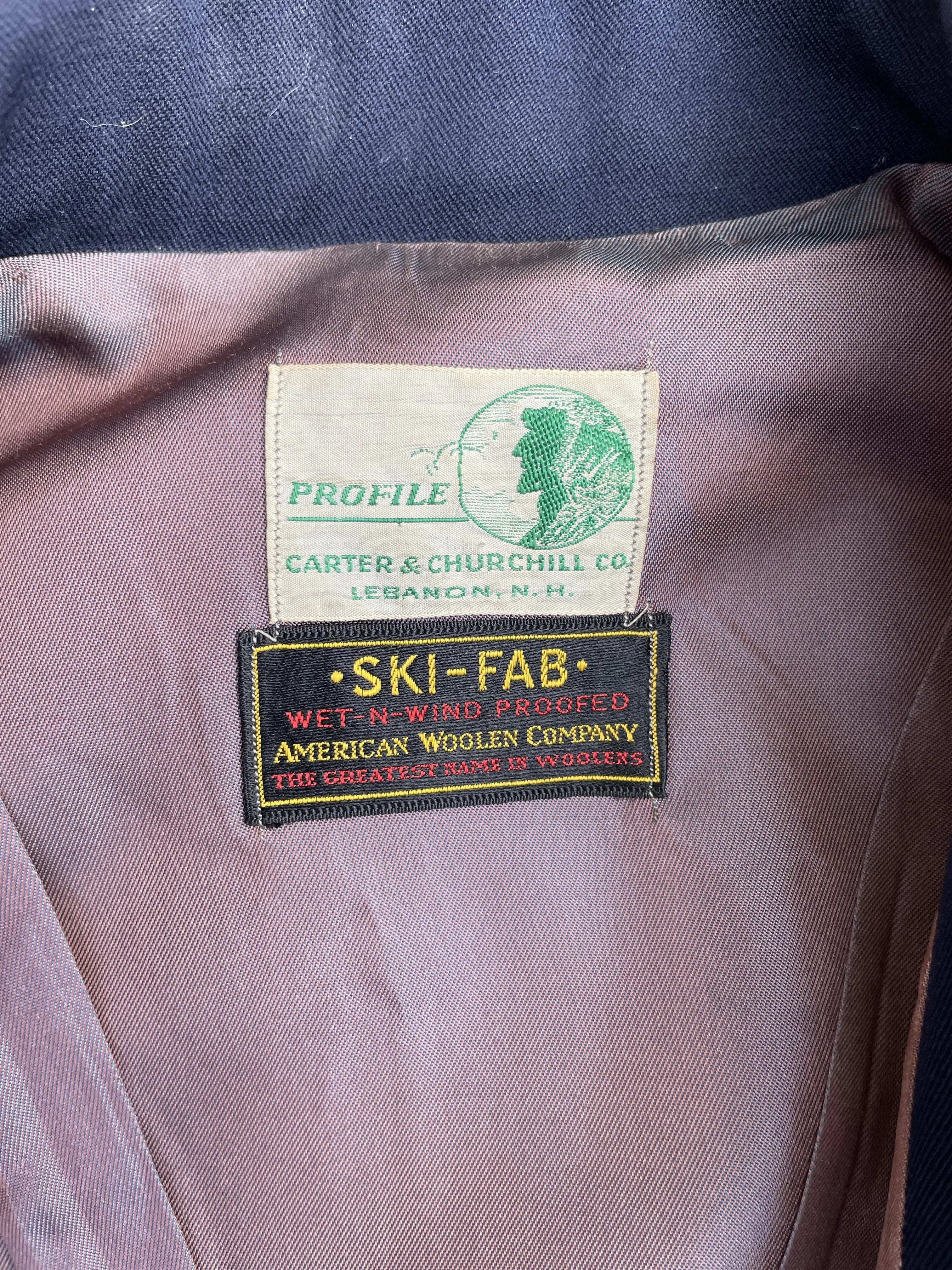 1940s Gabardine Ski Suit