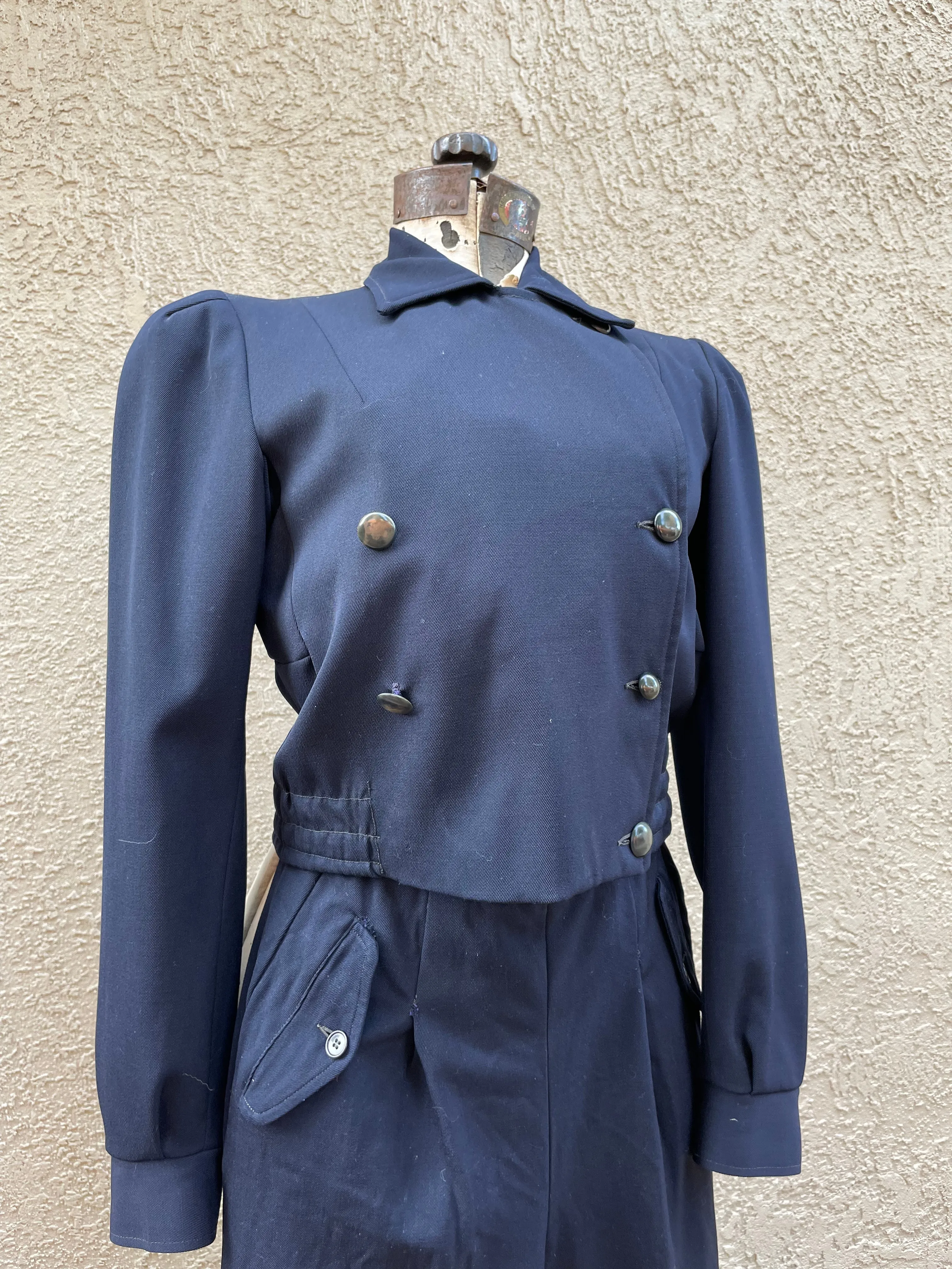 1940s Gabardine Ski Suit