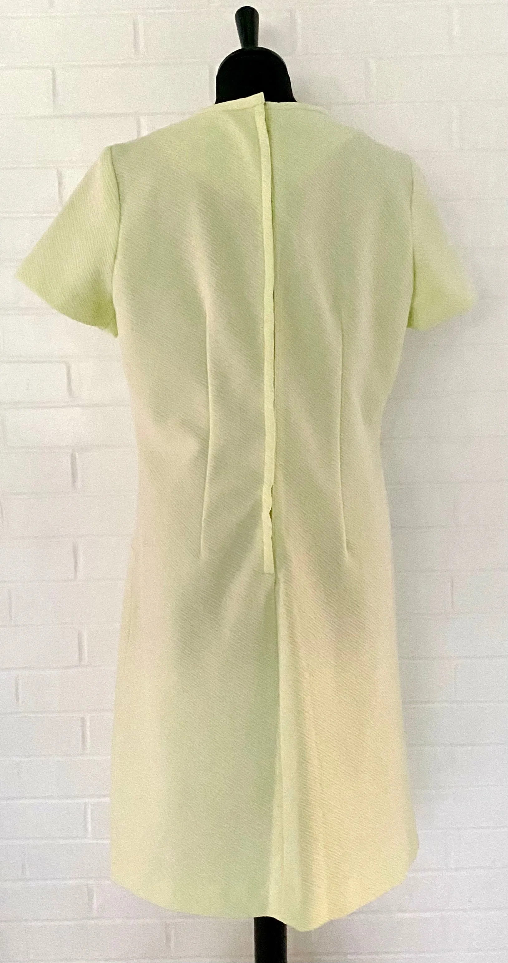 1960s Created by Westover New York Light Mint Green Dress