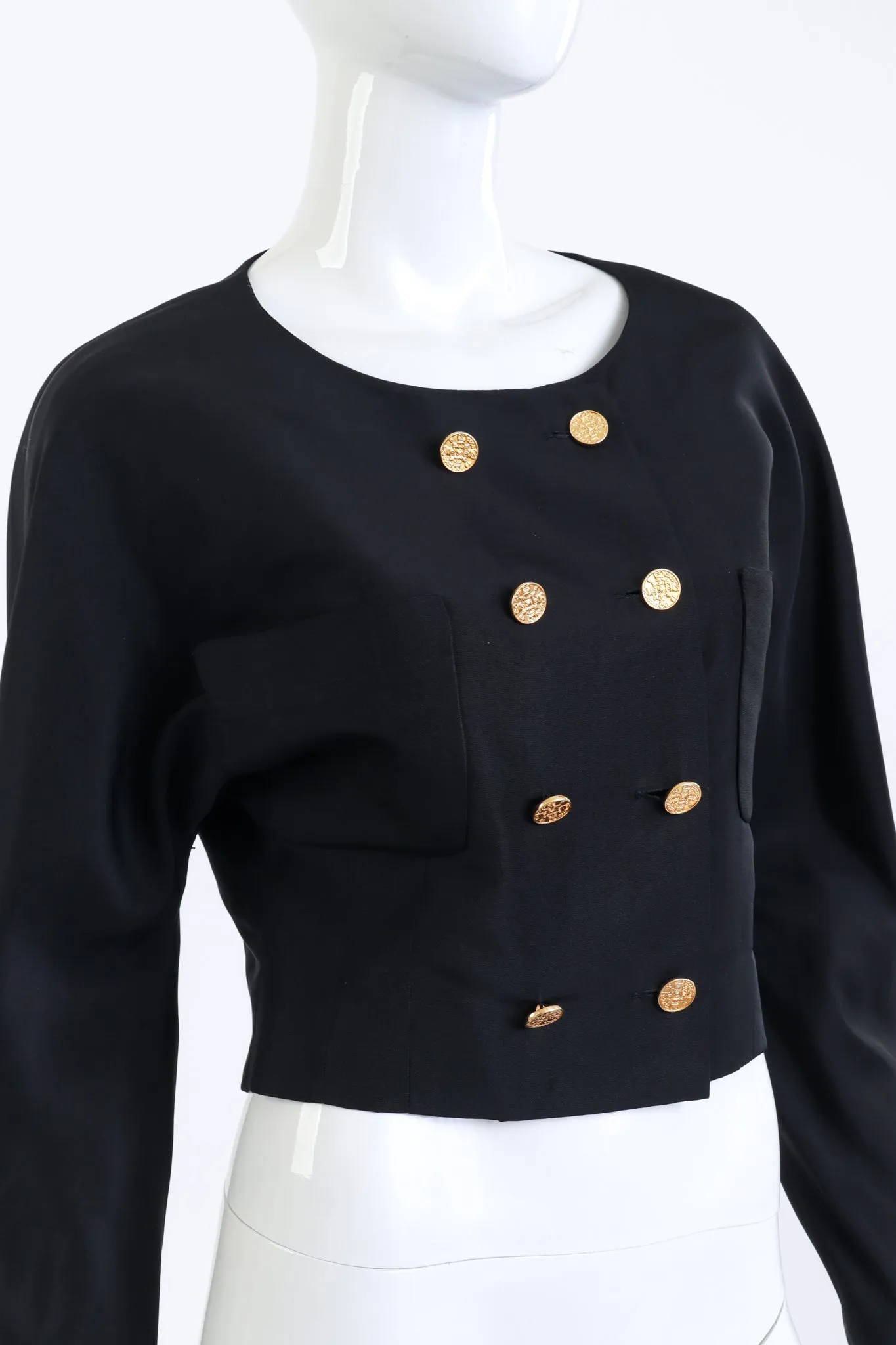1987 S/S Double Breasted Crop Jacket