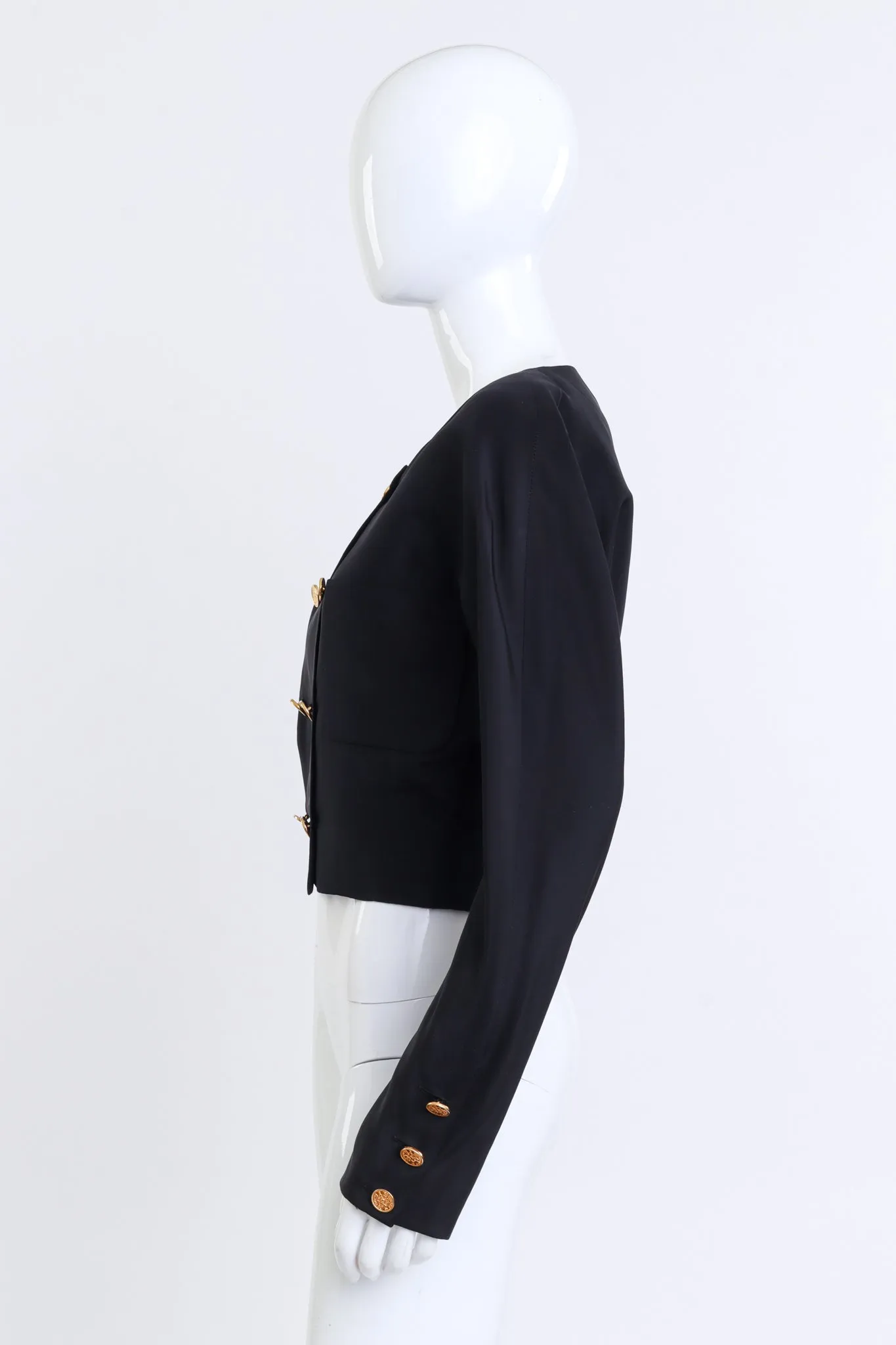 1987 S/S Double Breasted Crop Jacket