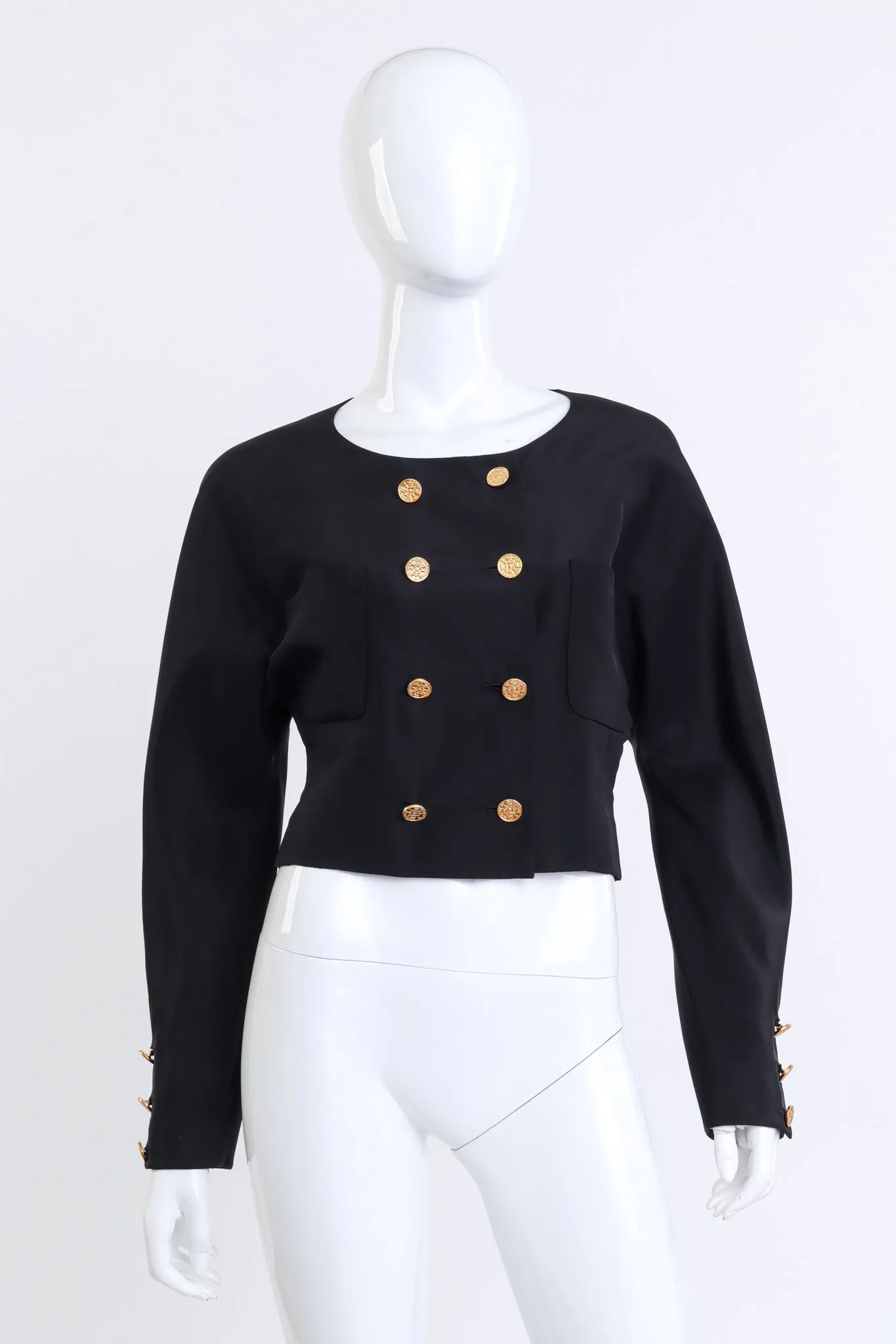 1987 S/S Double Breasted Crop Jacket