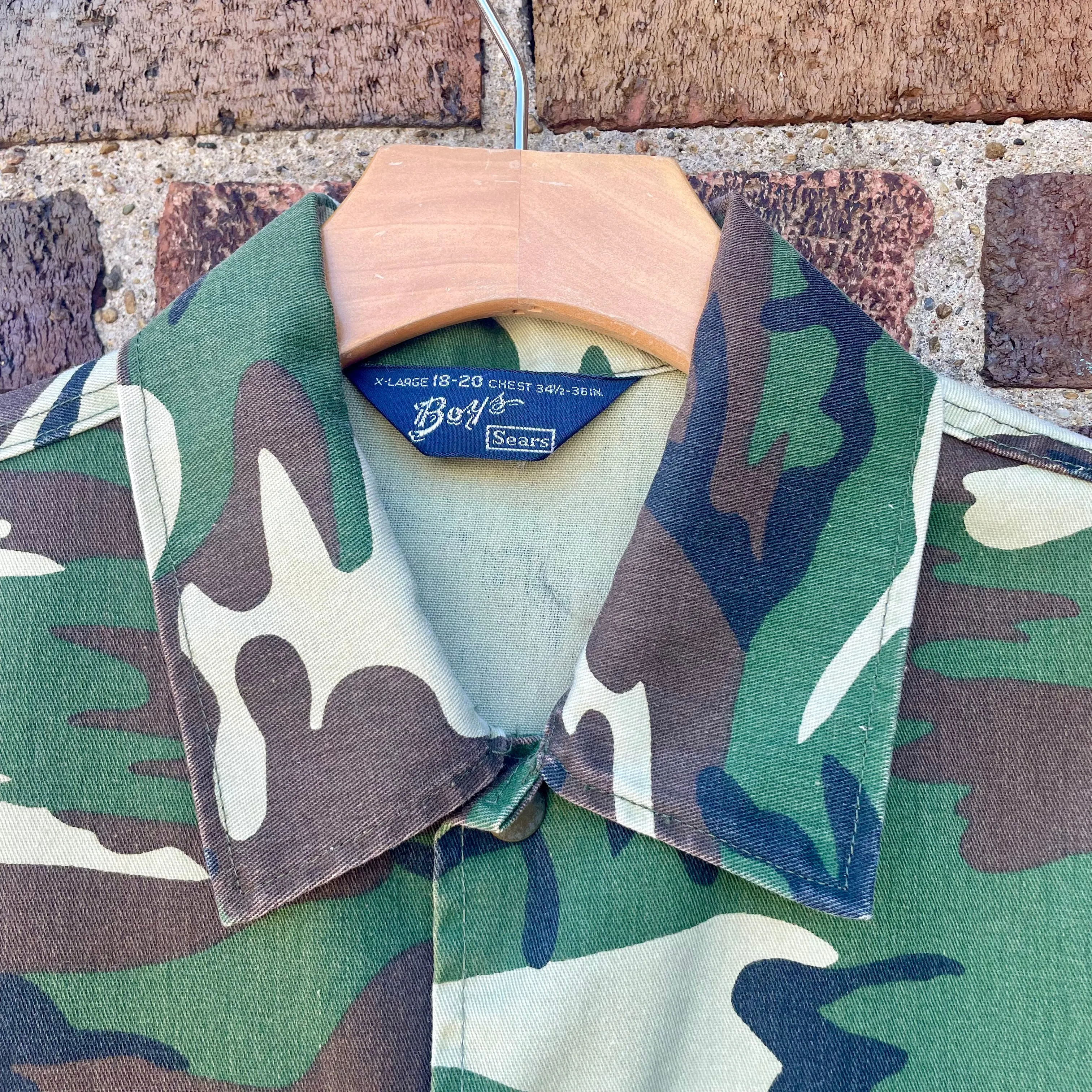 70s/80s Sears Camo jacket