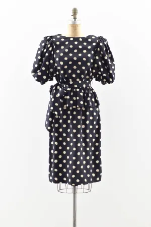 80's Polka Dot Dress