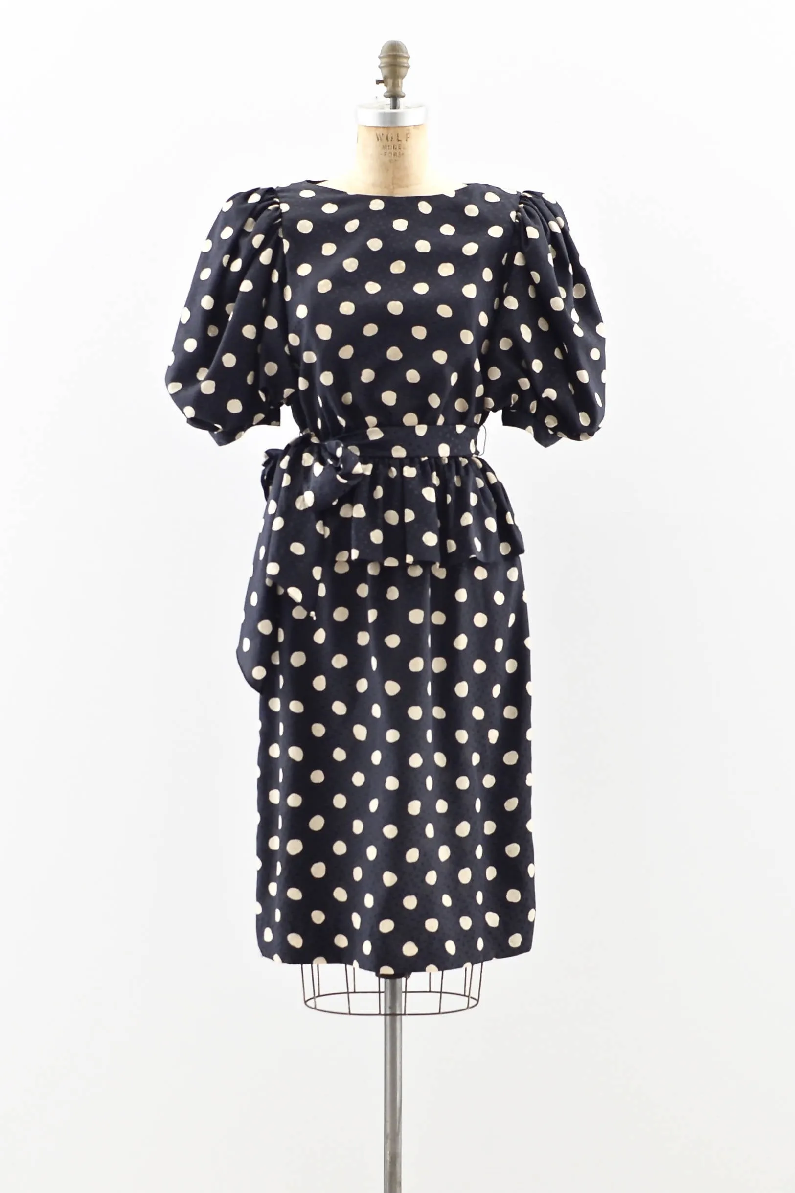 80's Polka Dot Dress