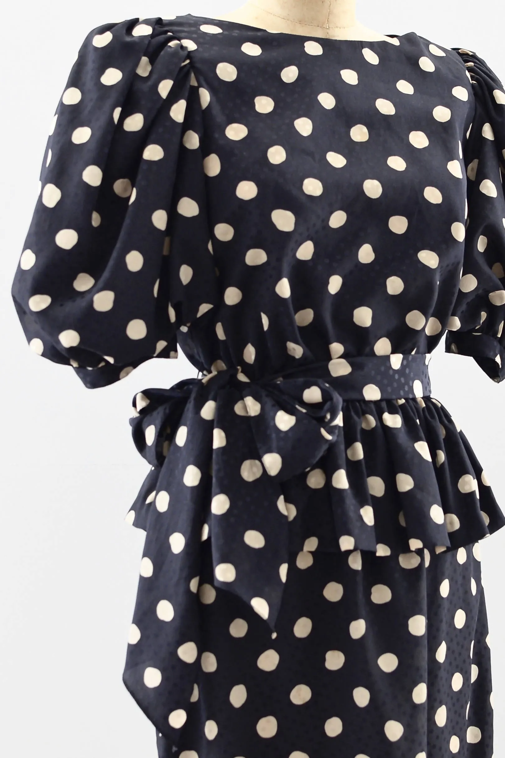 80's Polka Dot Dress