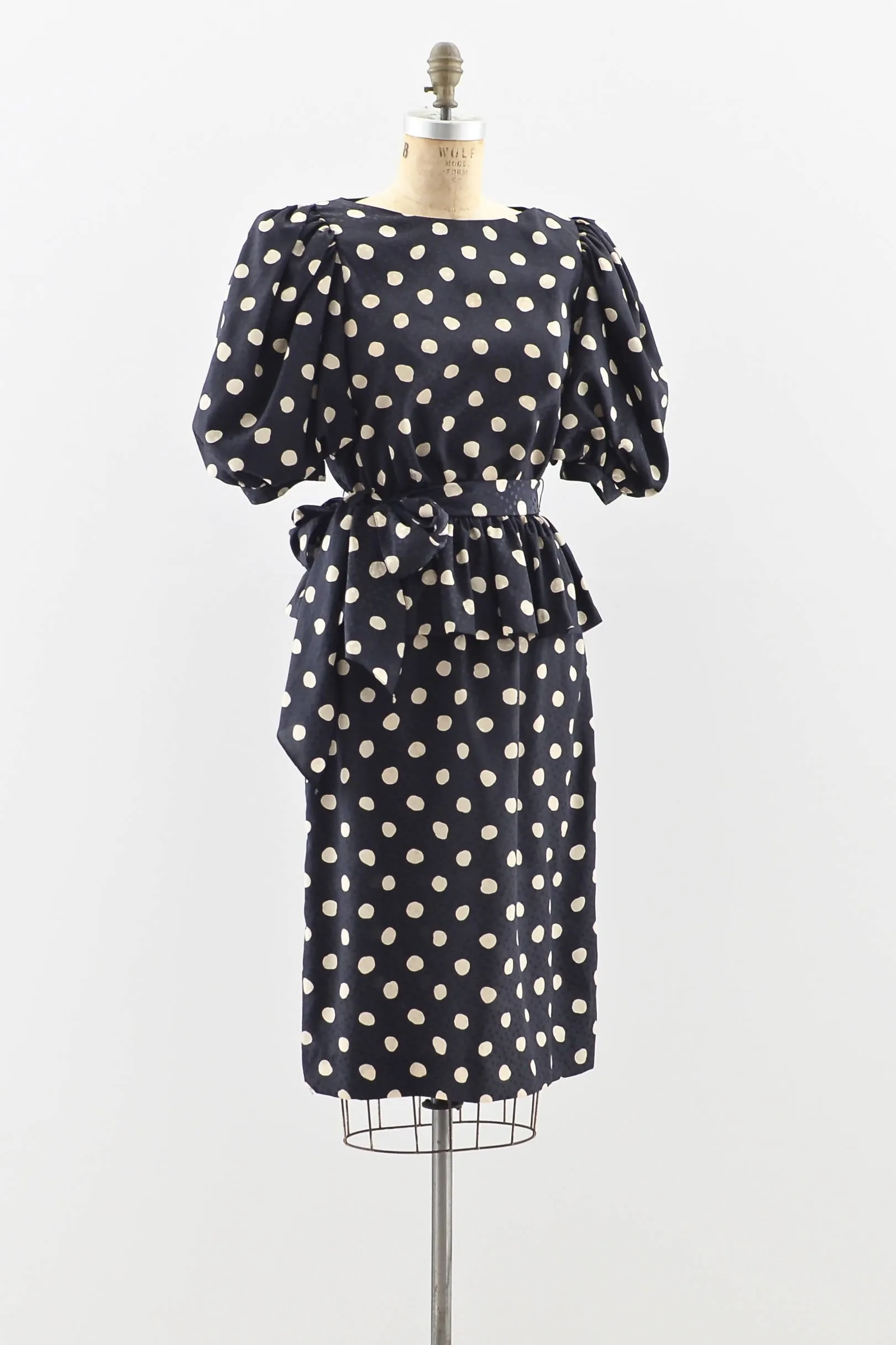 80's Polka Dot Dress