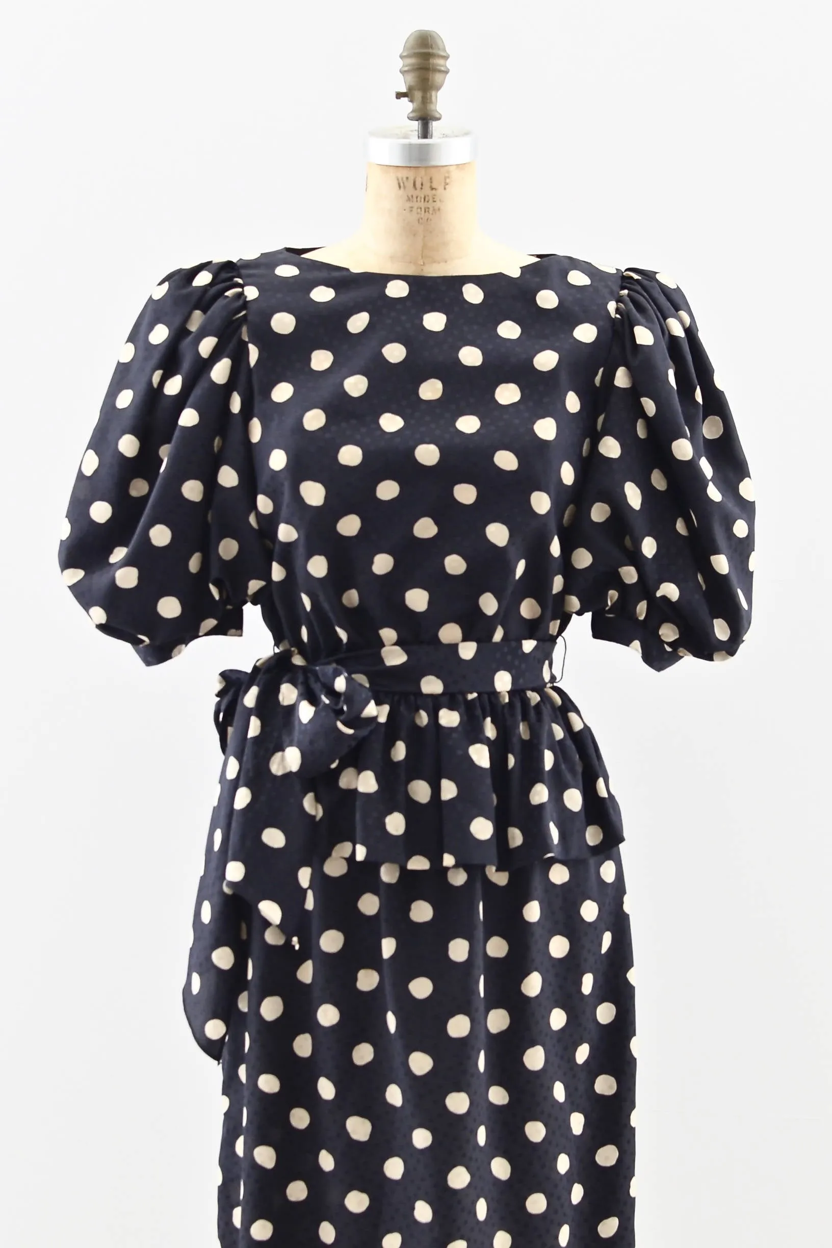 80's Polka Dot Dress