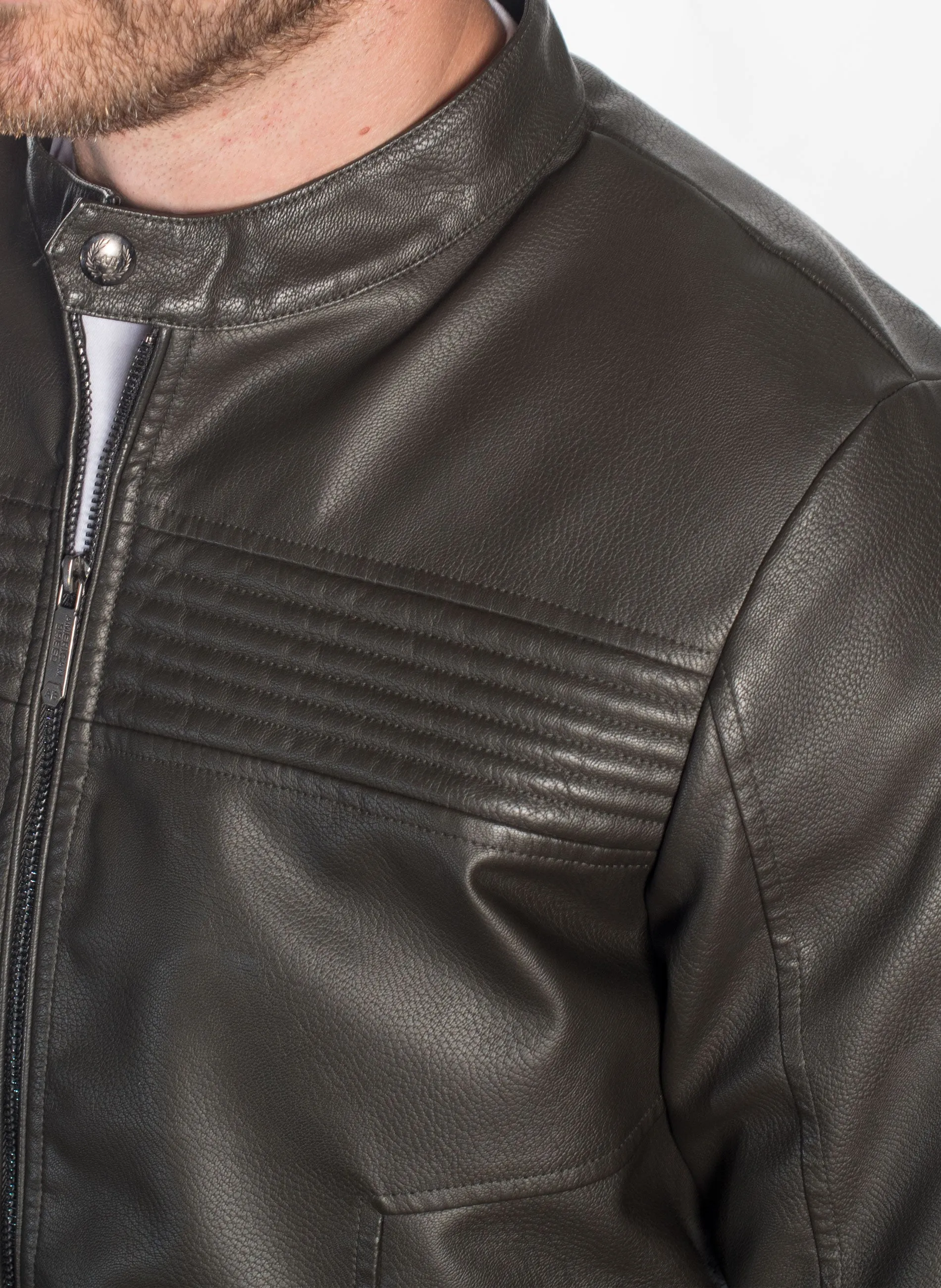 ABRP-6 Pleather Jacket