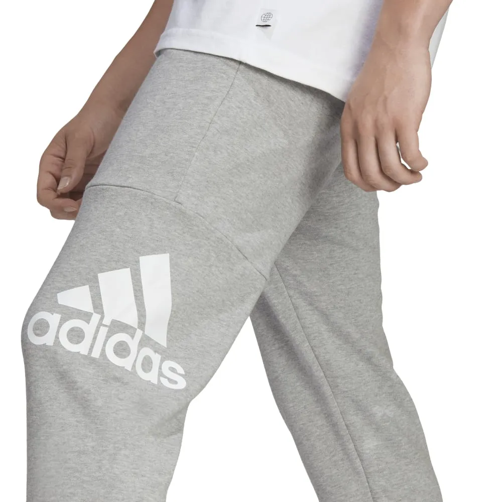 Adidas Mens Essentials French Terry Tapered Cuff Logo Pants