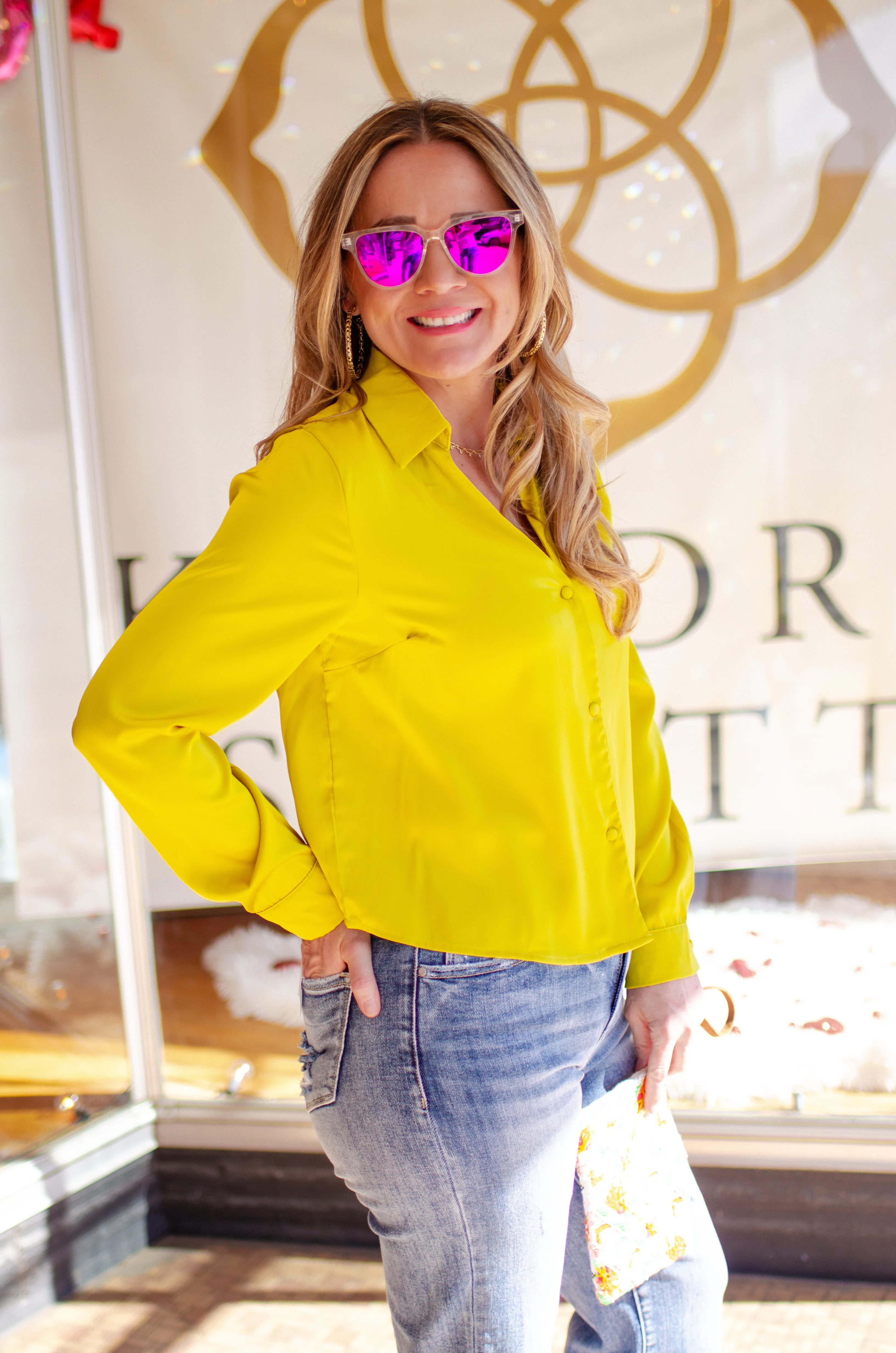 Adore You Top-Lime