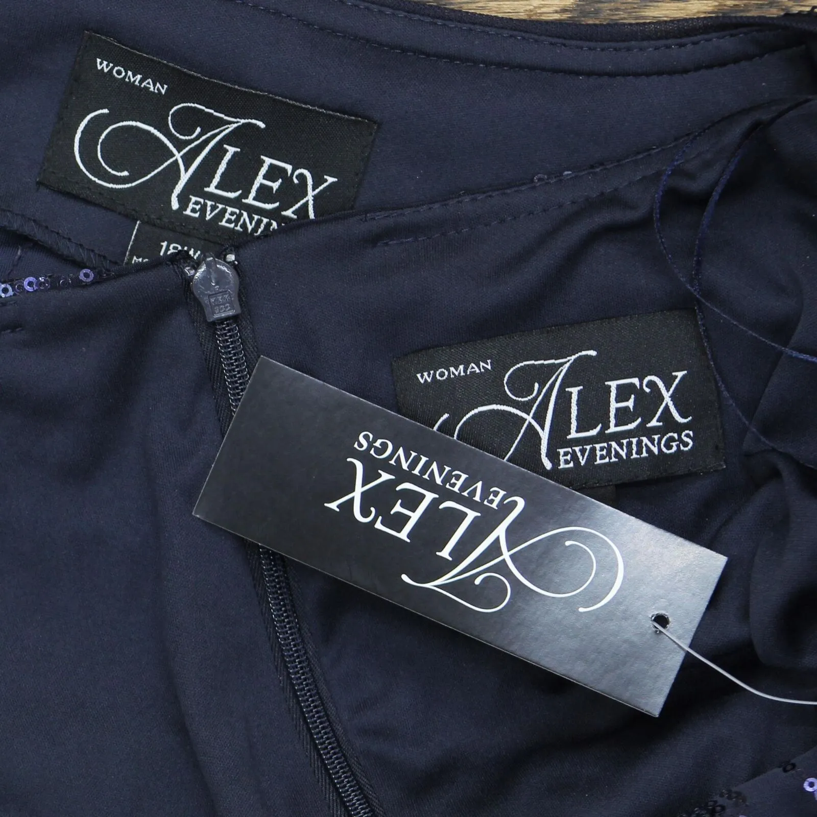 Alex Evenings Plus Size Sequin Mock Two-Piece Dress With Jacket