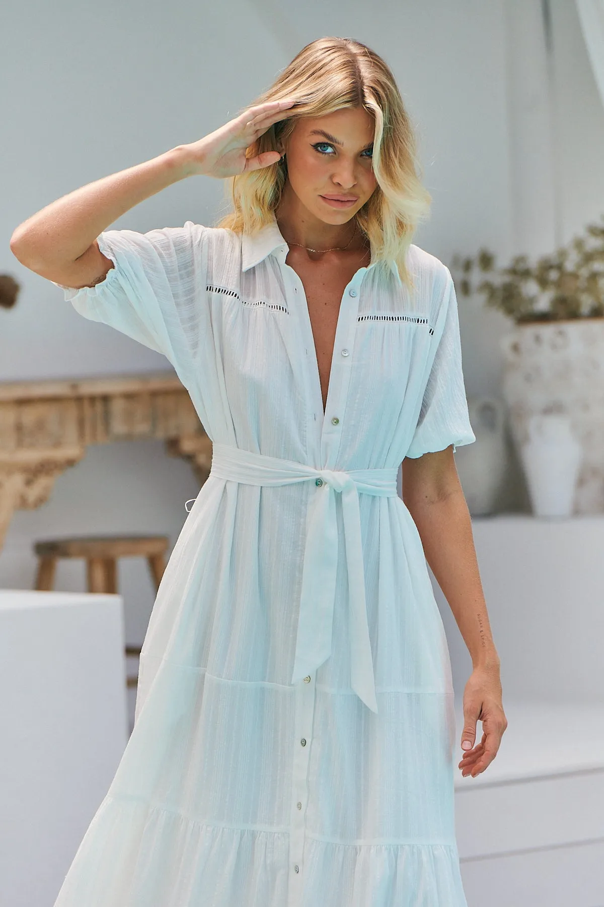 Allie Maxi - White