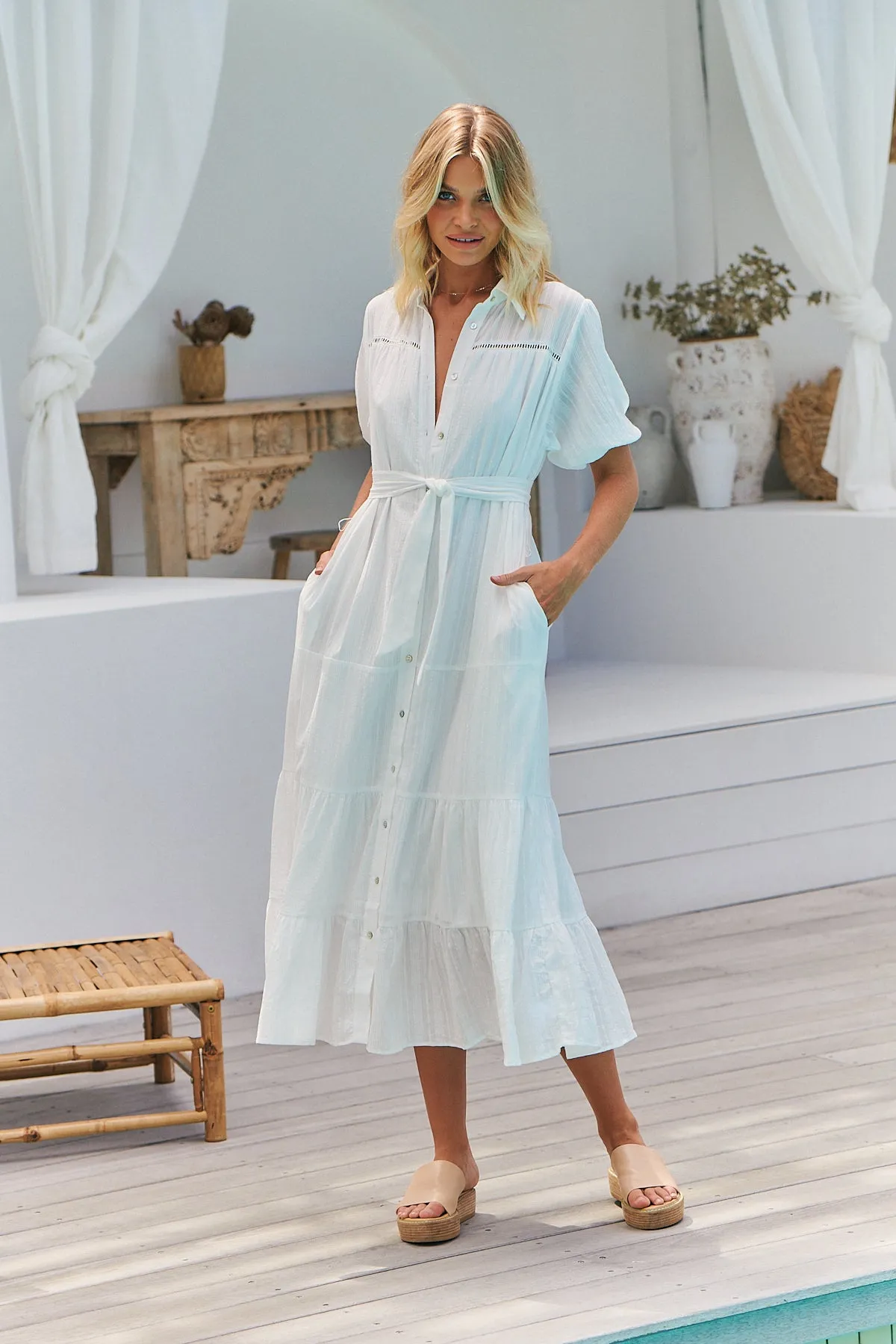 Allie Maxi - White