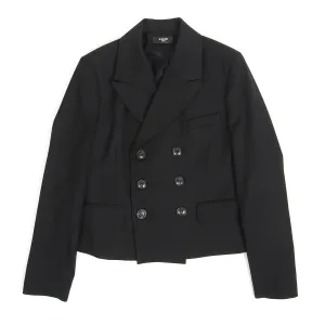 Amiri Cropped Double Breasted Jacket Size 48