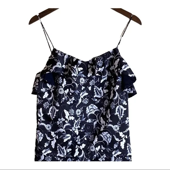 Amur Michelle Ruffle Overlay Shift Mini Dr…