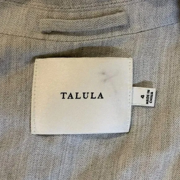 Aritzia Talula Women's Kent Oversized Open Front Blazer Size 4