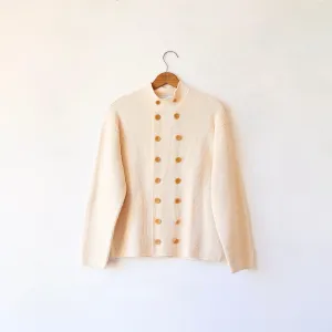Aseedonclöud Tea Garden Knit Jacket - Cream