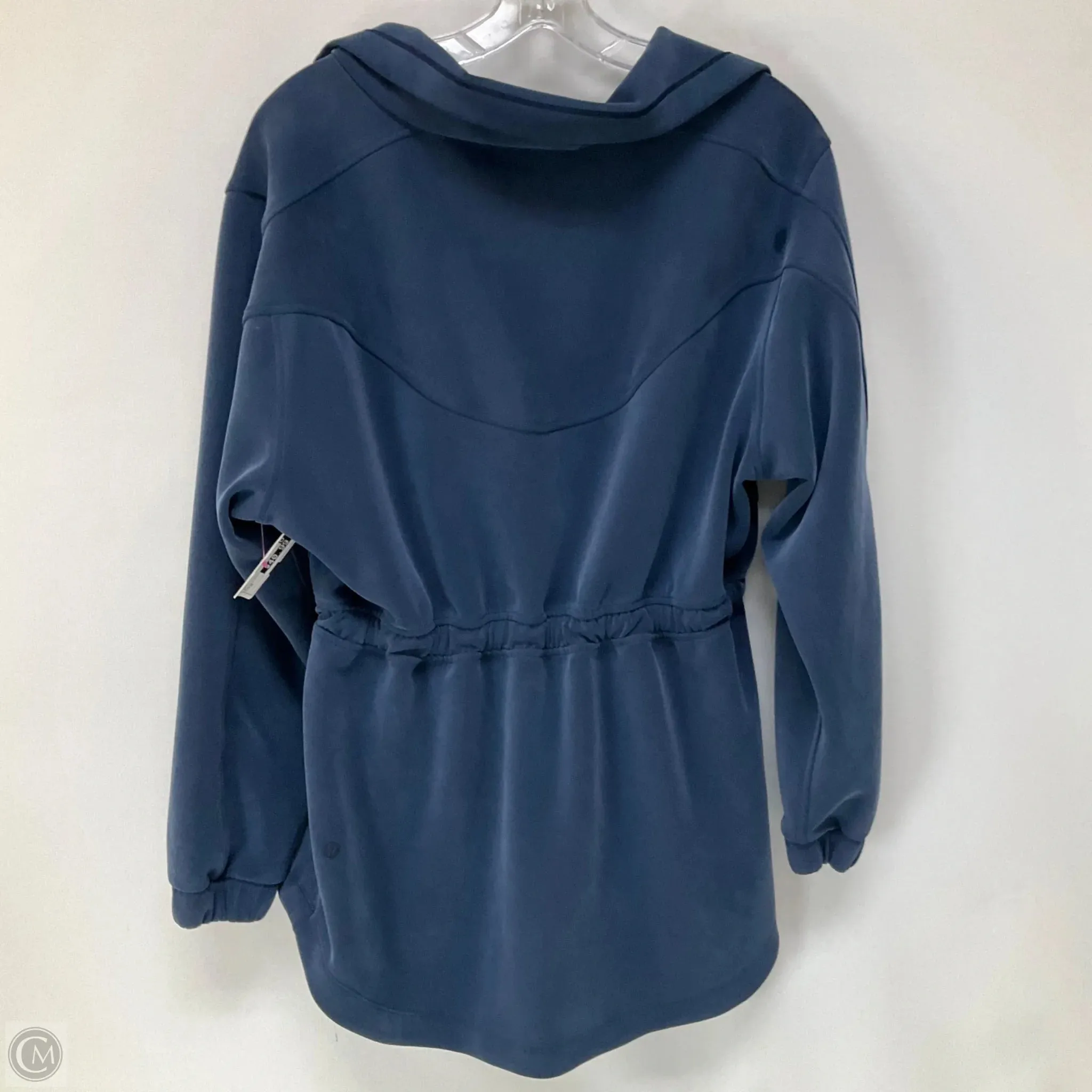 Athletic Jacket By Lululemon In Navy, Size: M