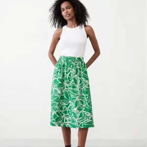 Banana Republic Factory Poplin Midi Skirt