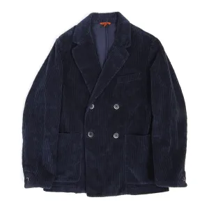 Barena Double Breasted Corduroy Blazer Size 48