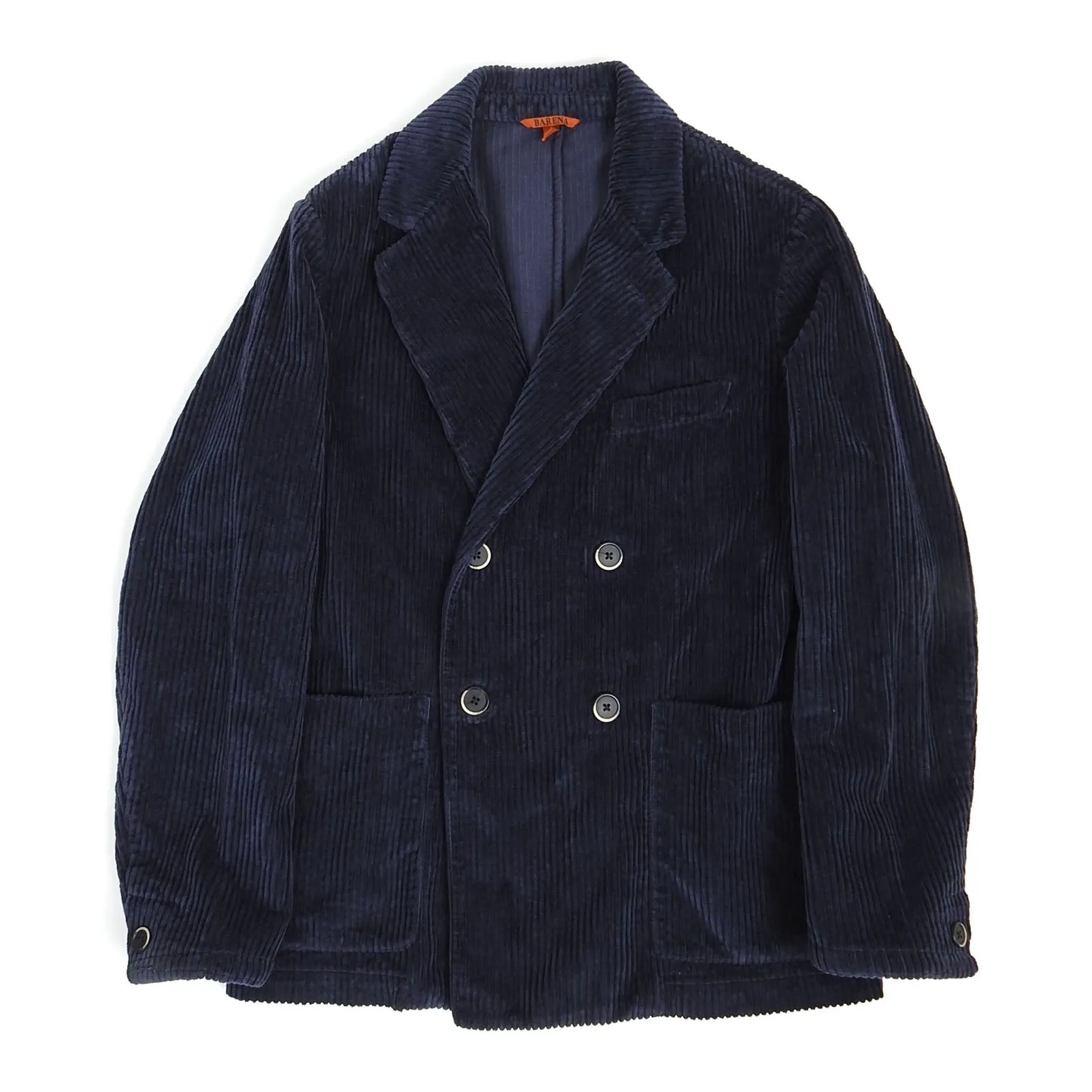 Barena Double Breasted Corduroy Blazer Size 48