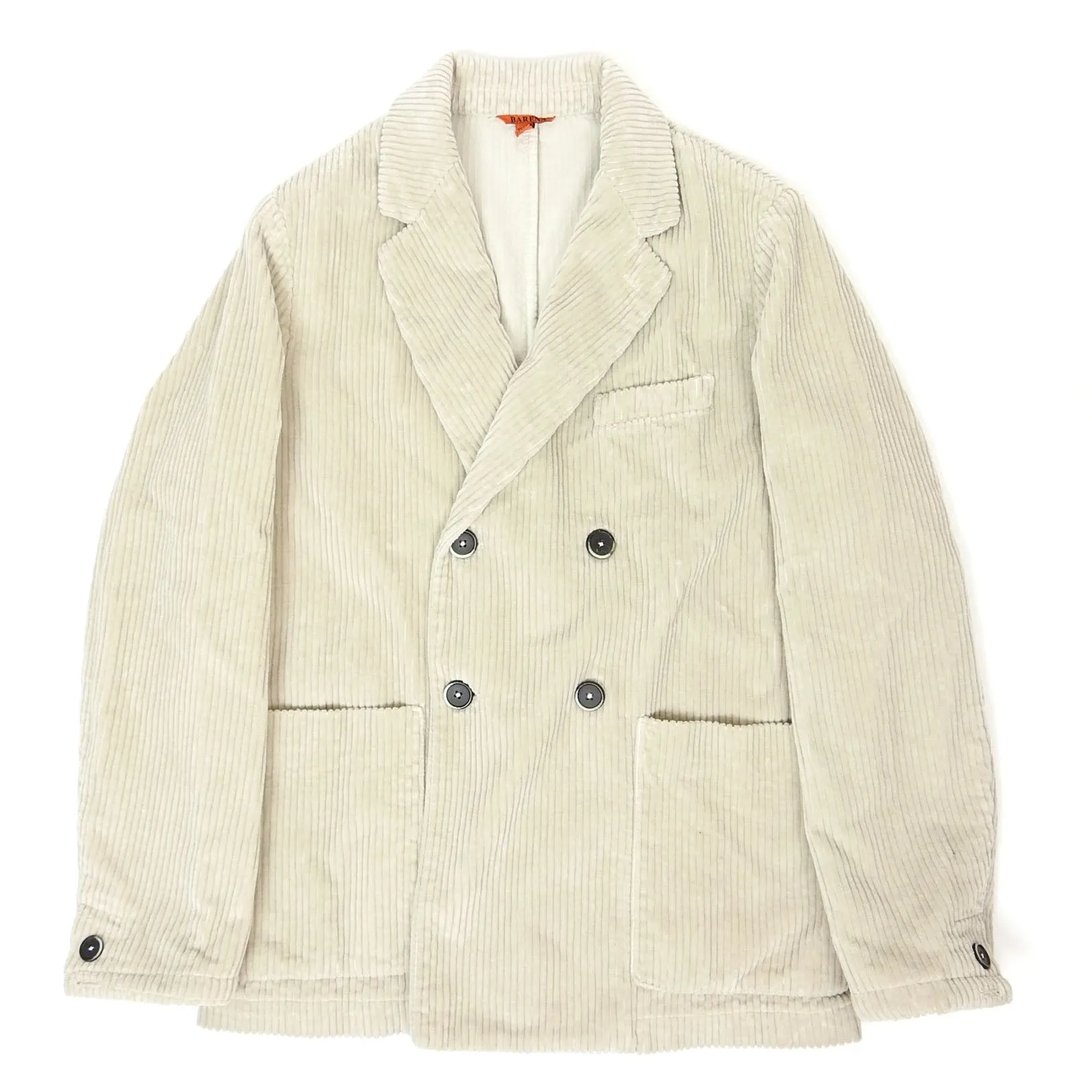 Barena Venezia Corduroy Double Breasted Blazer Size 48