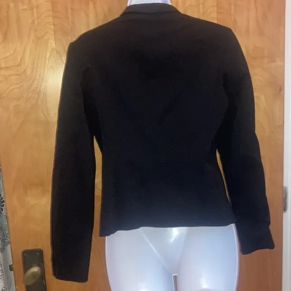 Basic Black J. Crew Blazer Jacket Size 4P