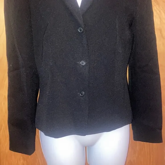 Basic Black J. Crew Blazer Jacket Size 4P