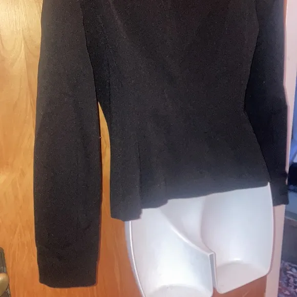 Basic Black J. Crew Blazer Jacket Size 4P