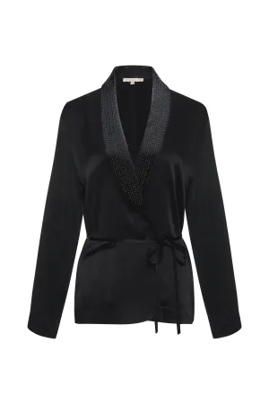 Bianca Studded Smoking Jacket
