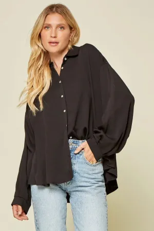Black Betty Button Down Blouse