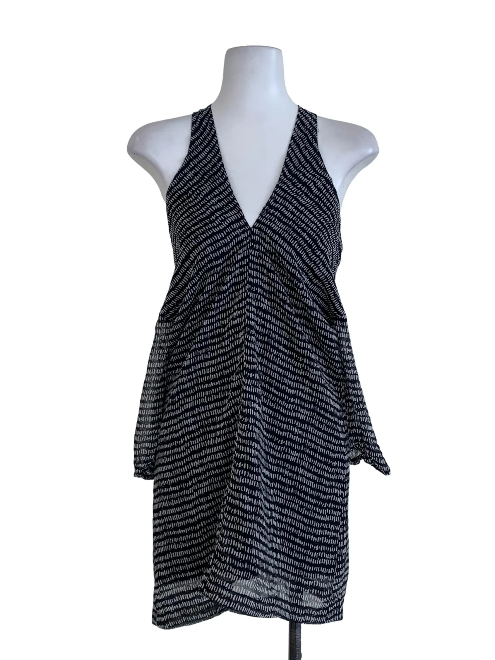 Black Dot Shift Dress