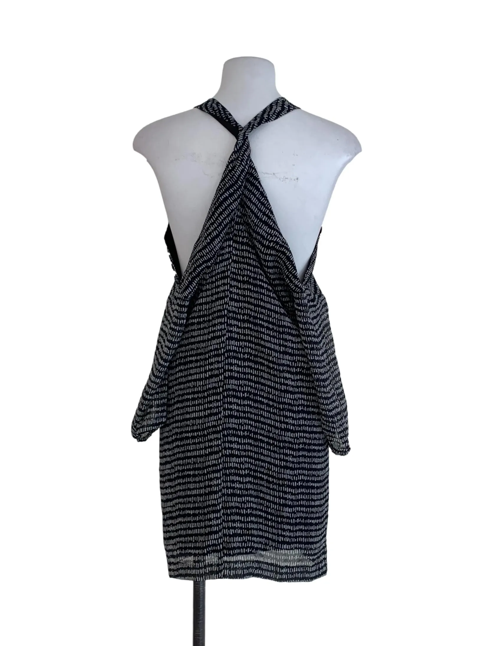 Black Dot Shift Dress