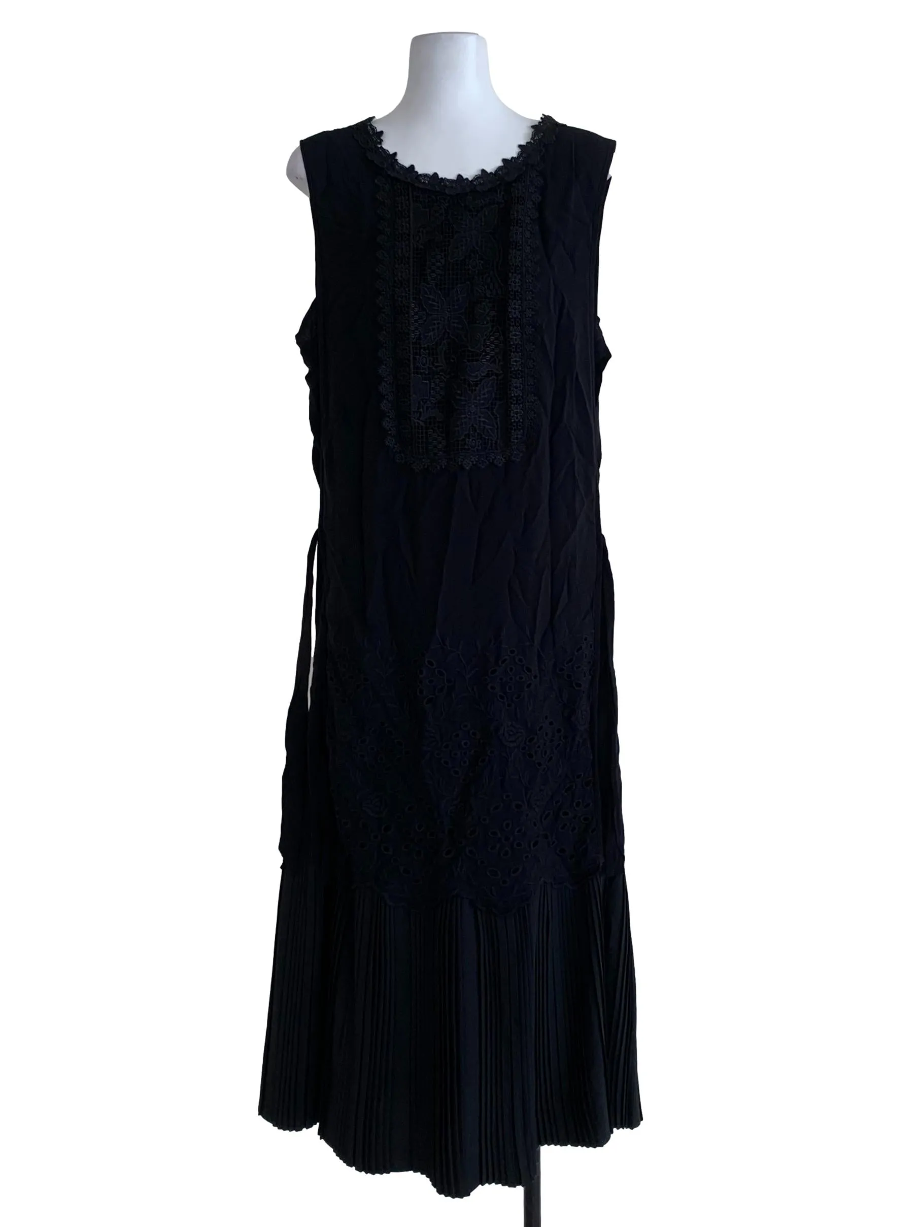 Black Lace Shift Dress