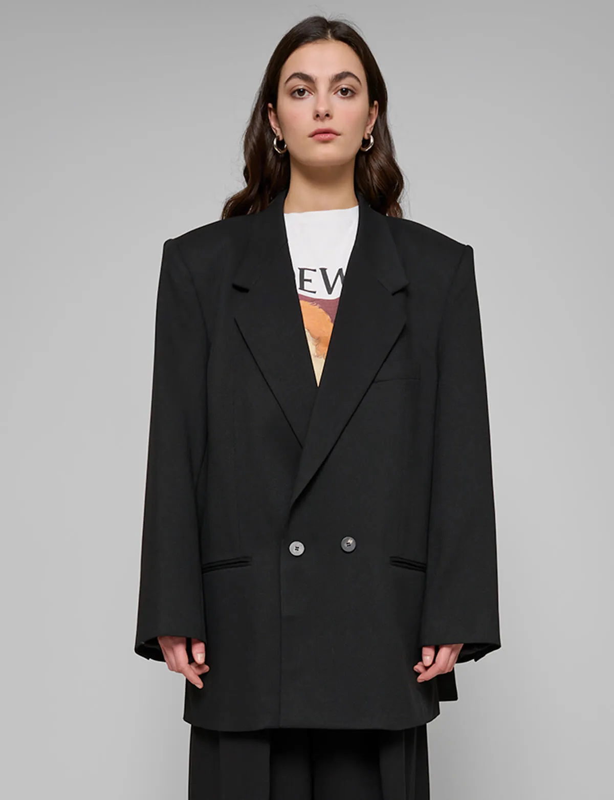 Black Oversized Blazer
