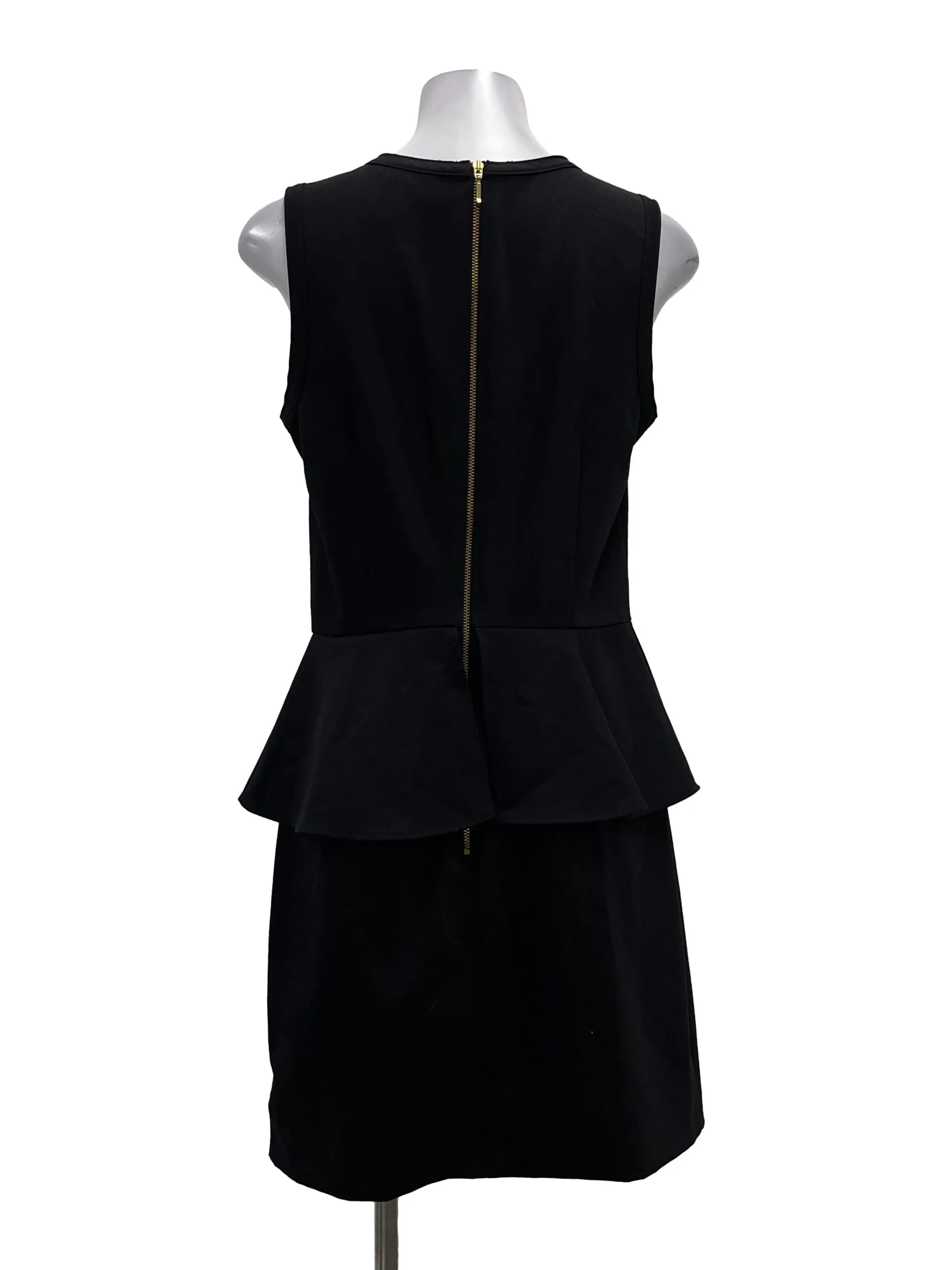 Black Peplum Dress