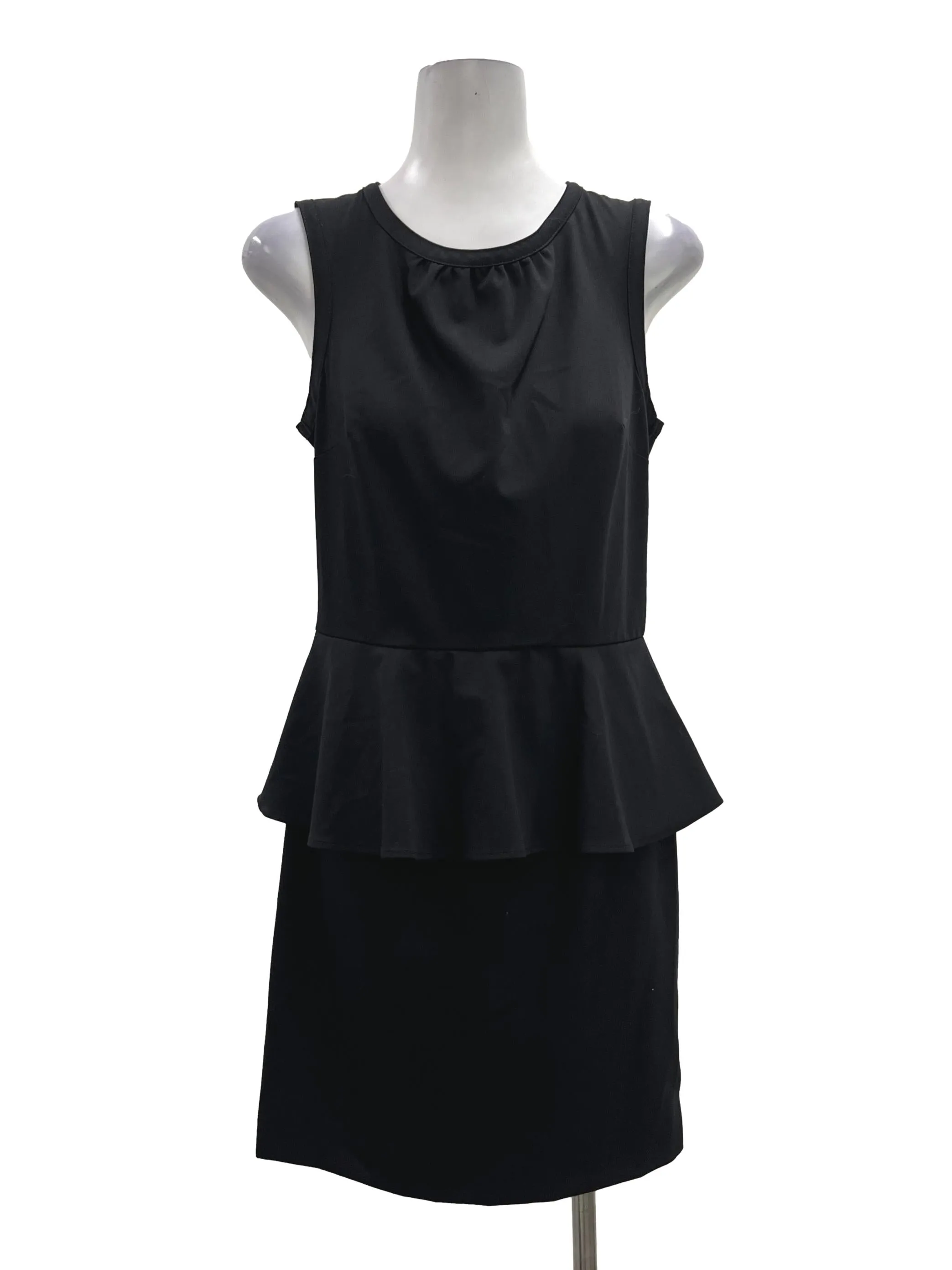 Black Peplum Dress