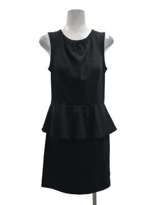 Black Peplum Dress