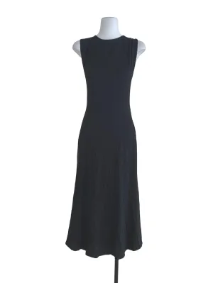 Black Plain Shift Dress