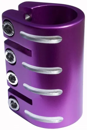 Blazer Quad Clamp With Shim - Purple