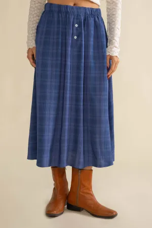 Bleu Cheese Midi Skirt