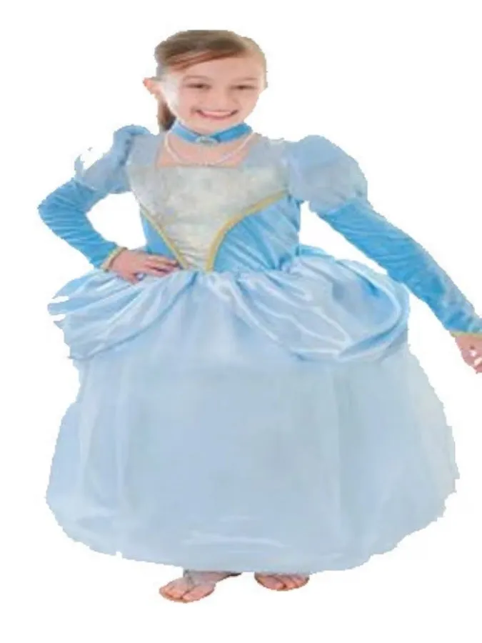 Blue Princess Childrens Dress
