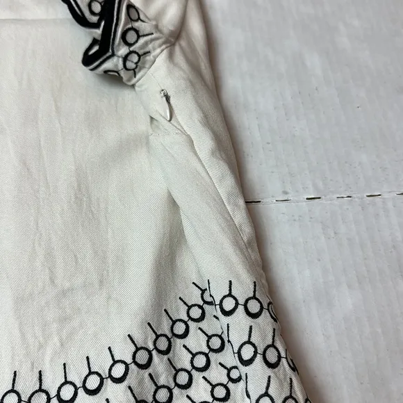 Boden shift dress with side zipper short sleeve
