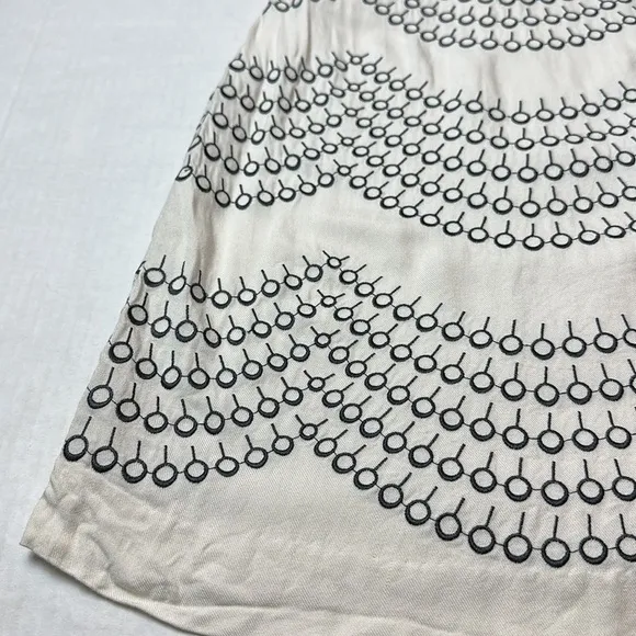 Boden shift dress with side zipper short sleeve