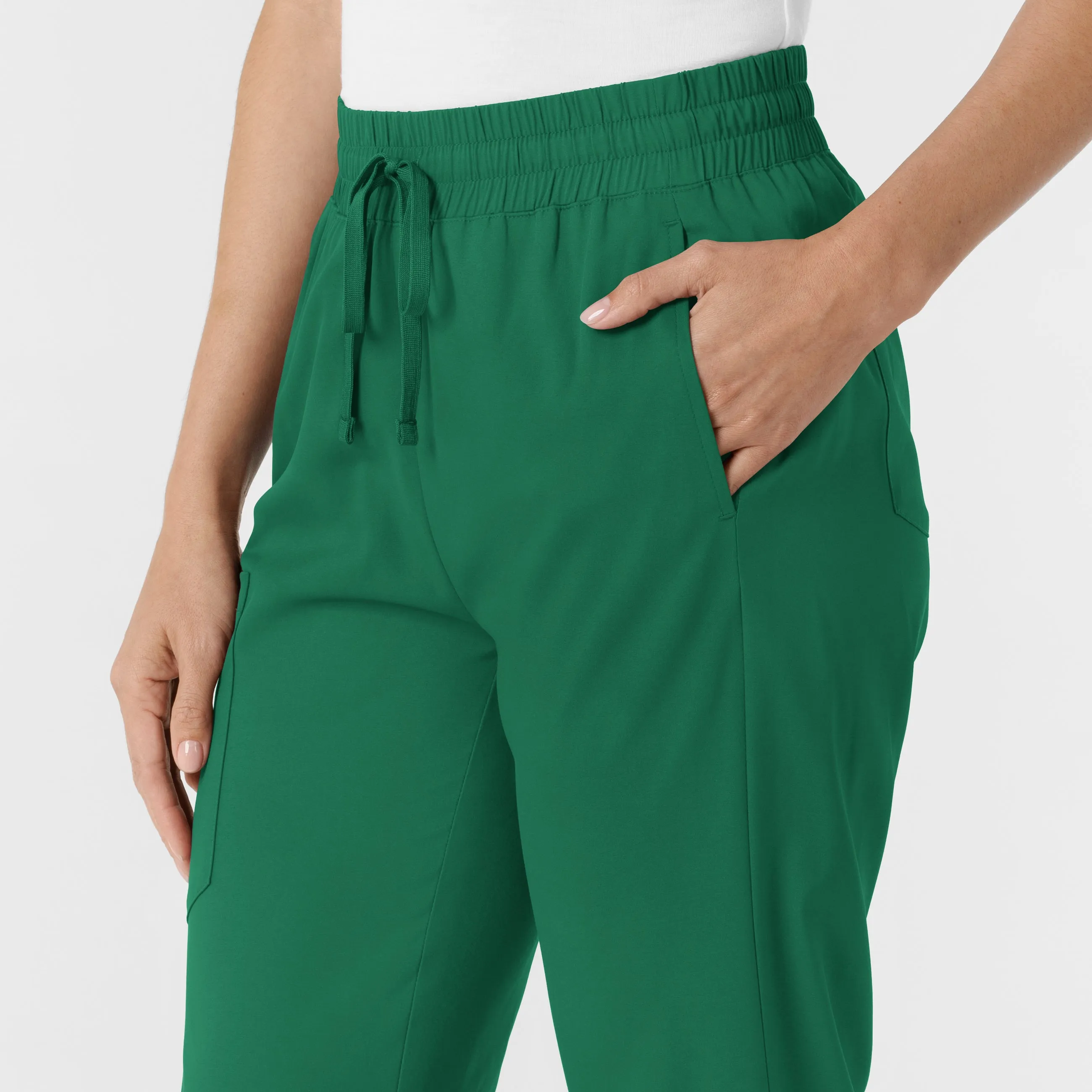Boundless 5251 Bootcut Scrub Pants Hunter