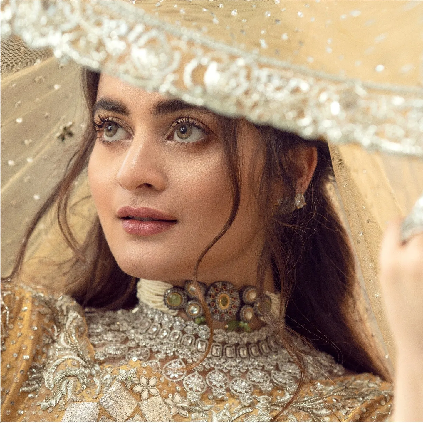Bridal Lehenga Peplum Yellow Pakistani Bridal Dress