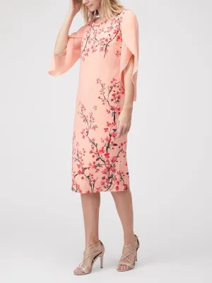 CAMILLA PRINTED SHIFT DRESS, SZ 10! Hand painted in our London design studio! RETAILS $350 