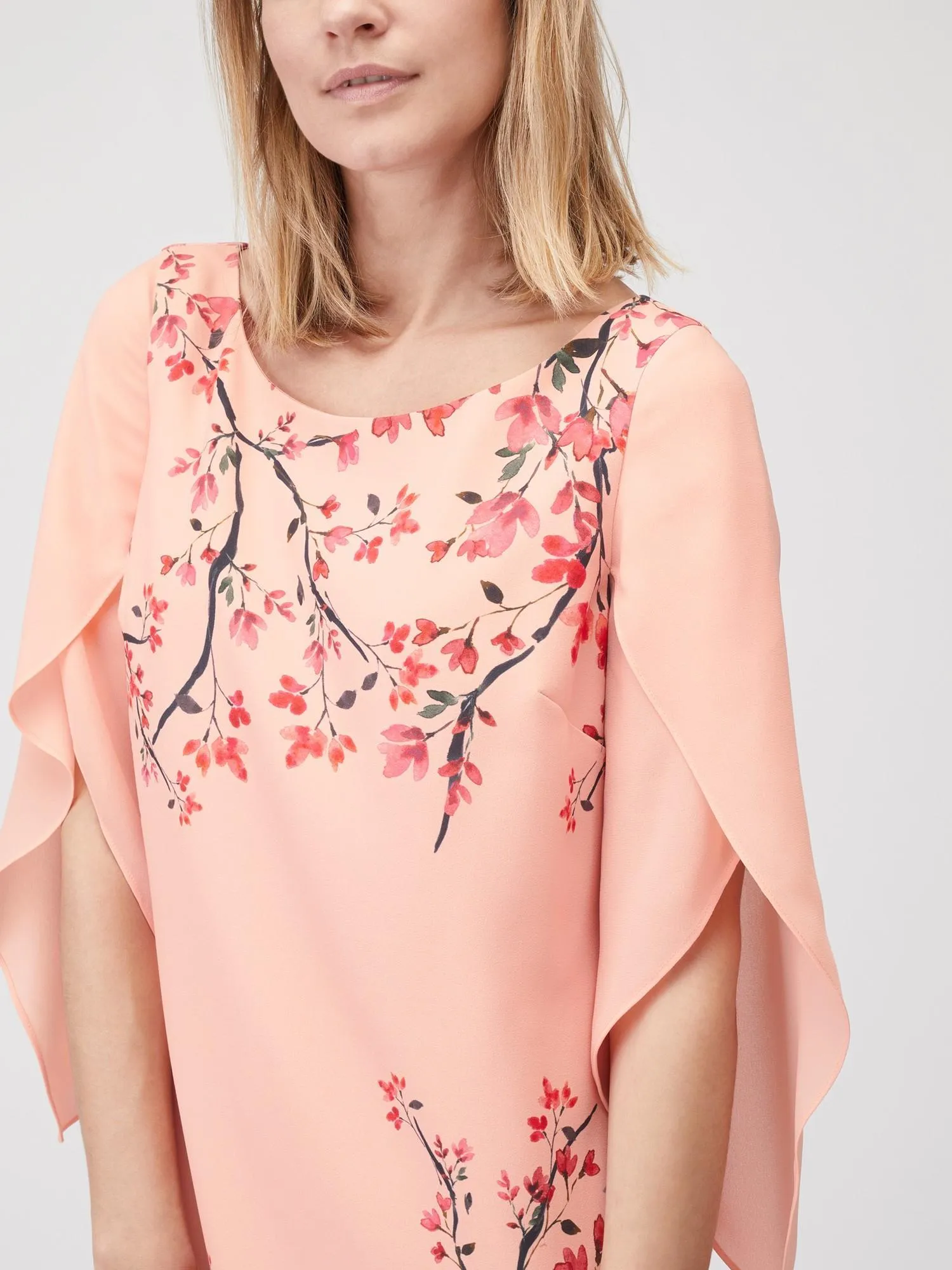 CAMILLA PRINTED SHIFT DRESS, SZ 10! Hand painted in our London design studio! RETAILS $350 